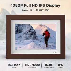 COPY - Digital Picture WiFi Digital Photo Frame Full HD Display Touch ScreenEle…